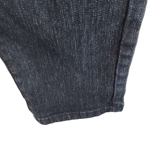 2.1 Denim Black Skinny Midrise Jeans Size 28x32 - Picture 3 of 6
